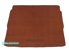 Двошарові килимки Sotra Premium Terracotta для Peugeot 3008 (mkII)(багажник) 2016→