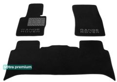 Двошарові килимки Sotra Premium Black для Land Rover Range Rover (mkIII)(без люверсів) 2002-2009 - Фото 1