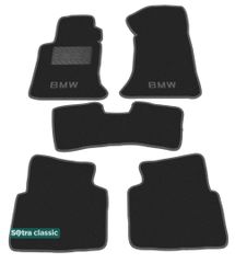 Двухслойные коврики Sotra Classic Black для BMW 3-series (E36) 1991-1997