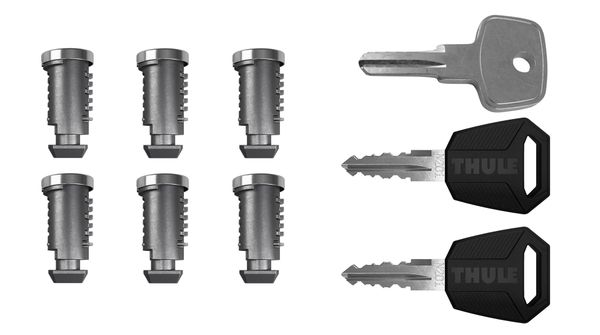 К-т ключів з лічинками (6 шт) Thule One-Key System 4506 - Фото 1