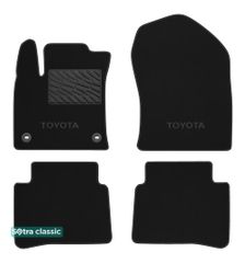 Двошарові килимки Sotra Classic Black для Toyota Prius (mkIV) 2015→