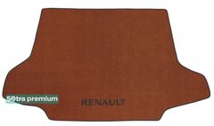 Двухслойные коврики Sotra Premium Terracotta для Renault Koleos (mkI)(багажник) 2007-2016
