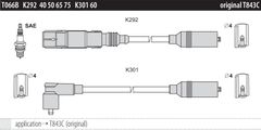 Дроти запалювання Tesla T066B для Seat Cordoba / Ibiza / Toledo (1.6i) (AEH; AFT; AKL; APF; AUR) - Фото 2