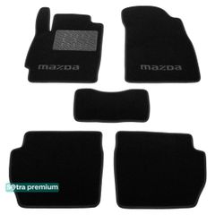 Двошарові килимки Sotra Premium Black для Mazda 2 (mkIII) 2007-2014