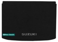 Двухслойные коврики Sotra Classic Black для Suzuki Vitara (mkIV)(верхний)(багажник) 2015→