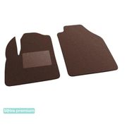 Двошарові килимки Sotra Premium Chocolate для Ford Tourneo / Transit Connect (mkI)(1 ряд) 2002-2013 - Фото 1