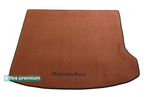 Двошарові килимки Sotra Premium Terracotta для Mercedes-Benz R-Class (W251)(багажник) 2006-2012 - Фото 1