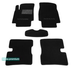 Двухслойные коврики Sotra Premium Black для Nissan Micra (mkIII)(K12) 2002-2010