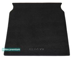 Двошарові килимки Sotra Premium Black для BMW 3-series (G20; G80)(седан) / 4-series (G22; G82)(купе)(багажник) 2018→
