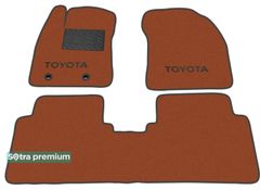 Двошарові килимки Sotra Premium Terracotta для Toyota Avensis (mkIII) 2009-2018