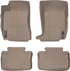 Коврики WeatherTech Beige для Cadillac CTS / CTS-V (mkII)(sedan & wagon)(AWD)(1 big fixing) 2010-2014 automatic