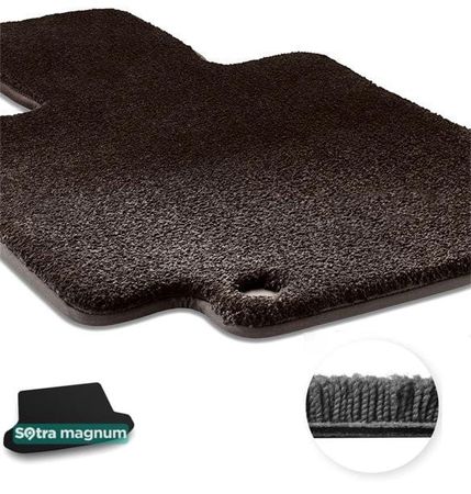 Двошарові килимки Sotra Magnum Black для Toyota GT86 (mkI)(багажник) 2012-2021 - Фото 1