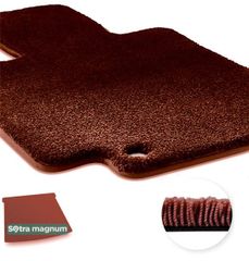 Двошарові килимки Sotra Magnum Red для Skoda Enyaq iV (mkI)(багажник) 2020→