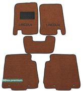 Двухслойные коврики Sotra Premium Terracotta для Lincoln Aviator (mkI)(1-2 ряд) 2002-2005 - Фото 1