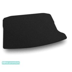 Двошарові килимки Sotra Premium Black для Seat Ateca (mkI)(без дворівневої підлоги)(багажник) 2016→