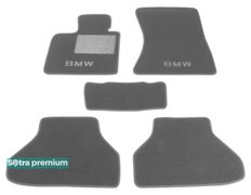 Двошарові килимки Sotra Premium Grey для BMW X5 (E70) / X6 (E71) 2007-2014 - Фото 1