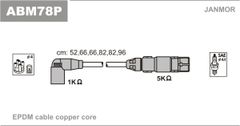 Дроти запалювання Janmor ABM78P для Volkswagen Transporter 2.8 VR6 (AES)