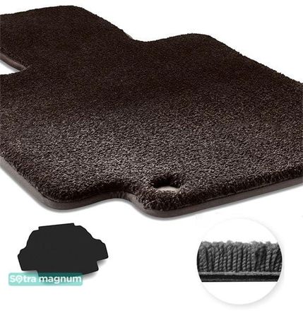 Двошарові килимки Sotra Magnum Black для Geely SL (багажник) 2011-2017 - Фото 1