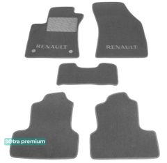 Двошарові килимки Sotra Premium Grey для Renault Megane (mkIV)(хетчбек) 2016-2022