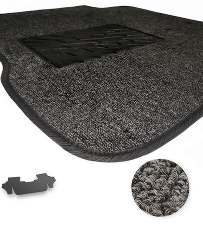 Текстильні килимки Pro-Eco Graphite для Ford Explorer (mkV); Lincoln MKT (mkI)(3 ряд) 2011-2019 - Фото 1