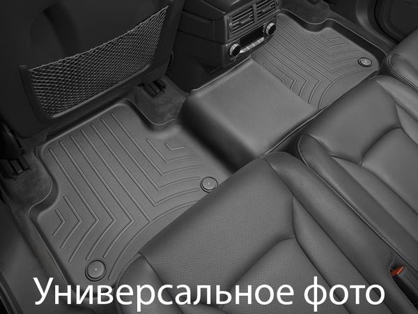 Коврики Weathertech Black для Toyota Sienna (mkIV)(8 seats)(1-2 row) 2020-> - Фото 3