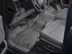 Коврики WeatherTech Black для Ford F-150 (mkXIII)(double cab)(1 row - 1pc.)(1 row bench seats) 2015-2020 - Фото 2