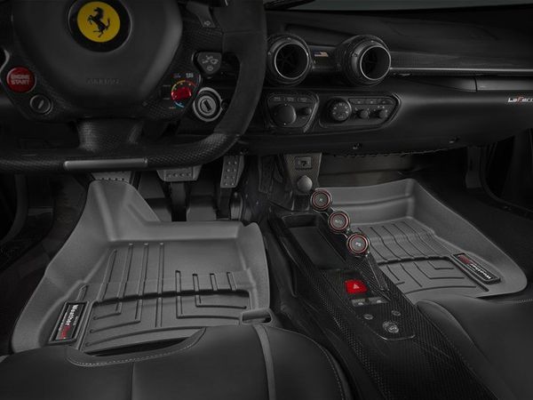 Коврик Weathertech Black для Ferrari LaFerrari Aperta 2016-2018 - Фото 2