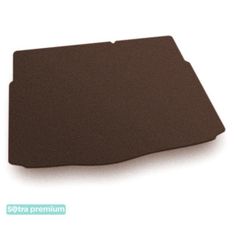 Двошарові килимки Sotra Premium Chocolate для Kia Stonic (mkI)(нижній рівень)(багажник) 2017→