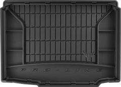 Резиновый коврик в багажник Frogum Pro-Line для Skoda Fabia (mkII)(хетчбэк) 2006-2014 (без двухуровневого пола)(багажник)