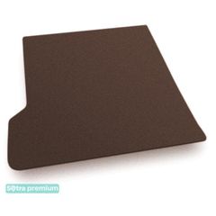 Двошарові килимки Sotra Premium Chocolate для Nissan Patrol (mkIV)(Y60)(5-дв.)(багажник) 1987-1997