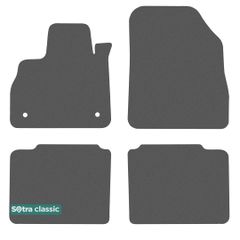 Двошарові килимки Sotra Classic Grey для Renault Espace (mkV)(1-2 ряд) 2015→