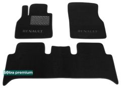 Двошарові килимки Sotra Premium Black для Renault Scenic (mkII) 2003-2009
