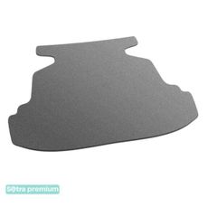 Двошарові килимки Sotra Premium Grey для BYD F3 (mkI)(седан)(багажник) 2005-2014