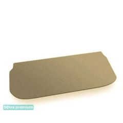 Двошарові килимки Sotra Premium Beige для Infiniti QX60 (mkI)(розкладений 3 ряд)(багажник) 2013-2020