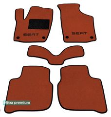 Двухслойные коврики Sotra Premium Terracotta для Seat Toledo (mkIV) 2012-2019