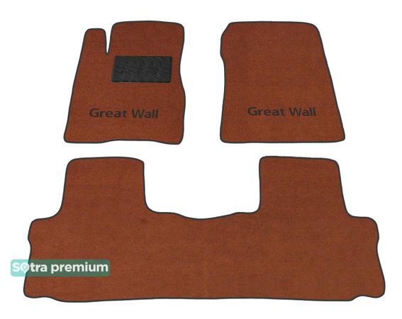 Двошарові килимки Sotra Premium Terracotta для Great Wall Haval H6 (mkI) 2010-2016 - Фото 1