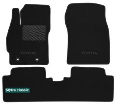 Двухслойные коврики Sotra Classic Black для Toyota Auris (mkI) 2006-2012