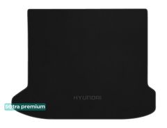 Двошарові килимки Sotra Premium Black для Hyundai Ioniq 5 (mkI)(багажник) 2021→