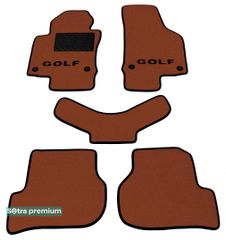 Двошарові килимки Sotra Premium Terracotta для Volkswagen Golf (mkVI) 2008-2012 / Scirocco (mkIII) 2009-2017