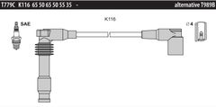 Дроти запалювання Tesla T779C для Saab 900 / 9000 (2.5i V6 / 3.0 V6) (B258I; B308I) - Фото 2