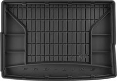 Резиновый коврик в багажник Frogum Pro-Line для Opel Astra (mkV)(K)(хетчбэк) 2015-2021 (без двухуровневого пола)(с запаской)(багажник)