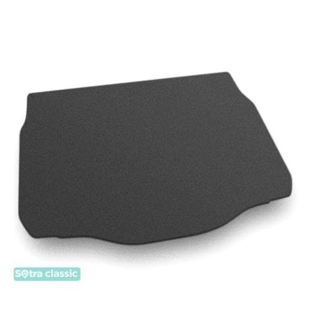 Двошарові килимки Sotra Classic Grey для Citroen C4 Cactus (mkI)(багажник) 2014→ - Фото 1