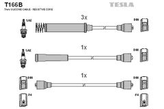 Дроти запалювання Tesla T166B для Opel Kadett (E) 1.8 / 2.0i (E18NV; S18NV; 20NE; 20SEH; 20SER; C20NE) - Фото 2