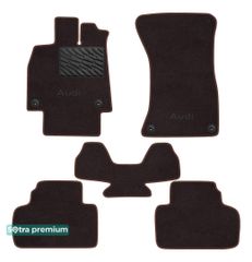 Двошарові килимки Sotra Premium Chocolate для Audi Q5/SQ5 (mkII) 2017→
