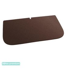 Двошарові килимки Sotra Premium Chocolate для Opel Adam (mkI)(багажник) 2013-2019