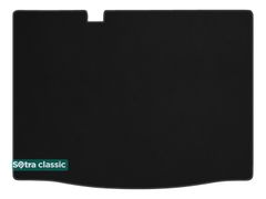Двухслойные коврики Sotra Classic Black для Dacia Sandero (mkIII)(багажник) 2020→
