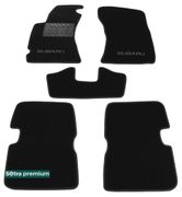 Двошарові килимки Sotra Premium Black для Subaru Forester (mkIII) 2008-2013 - Фото 1