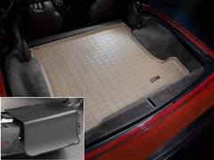 Килимок из захистом WeatherTech Beige для Chevrolet Corvette (mkVI)(coupe)(trunk) 2005-2013 - Фото 2
