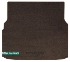 Двошарові килимки Sotra Premium Chocolate для Mercedes-Benz C-Class (S205)(універсал)(багажник) 2014-2021