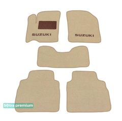 Двошарові килимки Sotra Premium Beige для Suzuki SX4 (mkII)(S-Cross) 2013-2021
